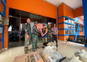 BPBD Balangan Pinjamkan Peralatan Karhutla ke Polsek dan Koramil di Wilayah Rawan