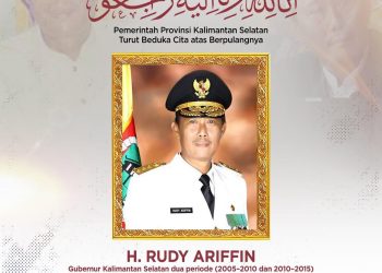 Innalillahi Wa Innalillahi Rojiun, Mantan Gubernur Kalsel 2005-2015 Rudy Arifin Tutup Usia