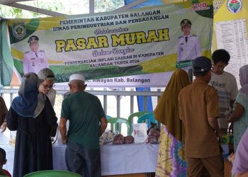 Pemkab Balangan Hadirkan Pasar Murah dan Layanan Kependudukan di Desa Bihara