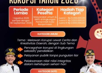 Tak Hanya Penegakan Hukum, Pemko Banjarmasin Dorong Edukasi Antikorupsi Lewat Video