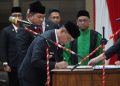 Lantik 150 ASN, Yamin: Harus Bergandengan Berikan yang Terbaik untuk Warga