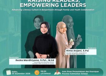 Yuk Ikutan! Seminar Literasi 2026 Hadir di Dispersip Kalsel.