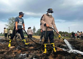 Perkuat Penanganan Karhutla, Intelkam Polda Kalsel Terjun ke Lapangan