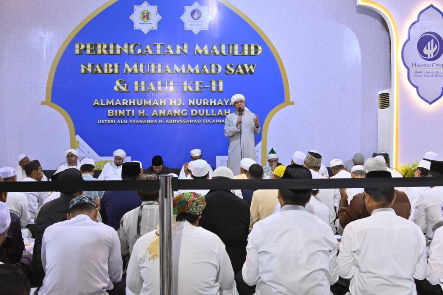 Ribuan Jemaah Hadiri Maulid dan Haul Hj Nurhayati di Kampung Melayu