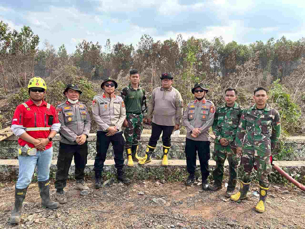 Strategi Mitigasi Karhutla Kalsel Dipelajari Serdik SPPK Sespim Polri
