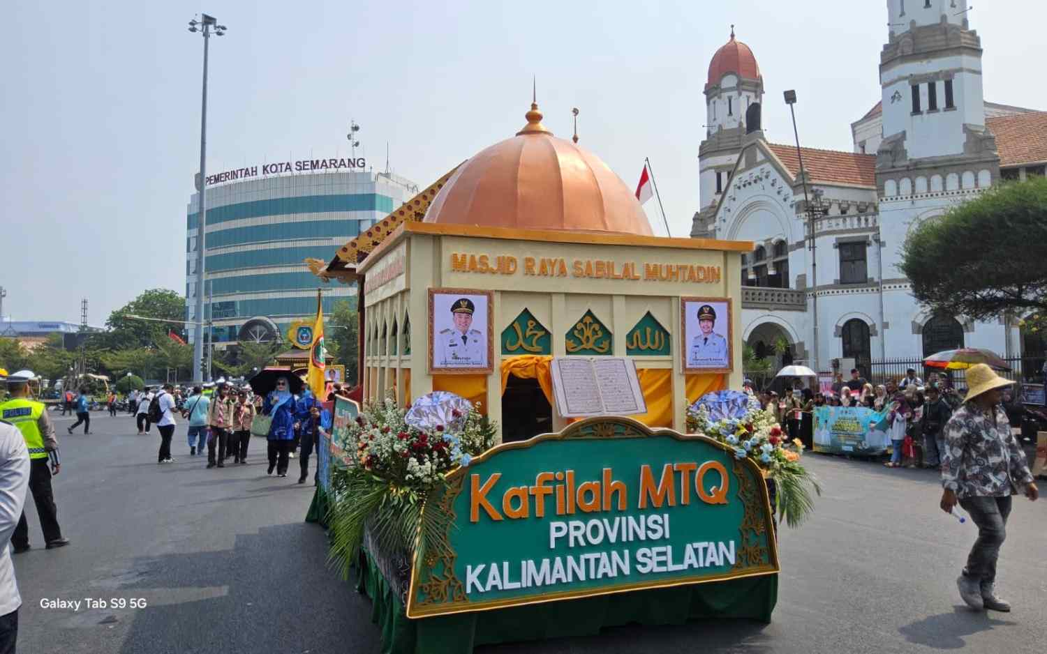 Pawai Ta’aruf MTQ Nasional, Kalsel Padukan Nilai Al-Qur’an dan Budaya Banua