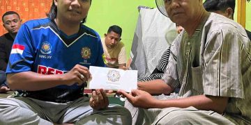 Solidaritas Relawan Banjarmasin Barat, Bantuan untuk Keluarga Almarhum Firman Disalurkan