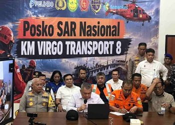 Kapal Miring Usai Hadapi Cuaca Buruk, 136 Penumpang KM Virgo Transport 8 Belum Ditemukan