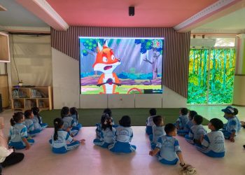 Kenalkan Budaya Baca Sejak Dini, Pemustaka Cilik TK PKK Pelambuan Kunjungi Perpuspalnam