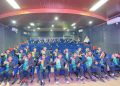 Berkunjung ke Perpus Palnam, Puluhan Siswa Diajak Nikmati Berbagai Fasilitas hingga Nonton Bareng di Ruang Teater