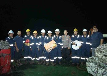 Hasnur Group Kerahkan Tugboat, Rambu KM Virgo Transport 8 Dikirim ke Lokasi