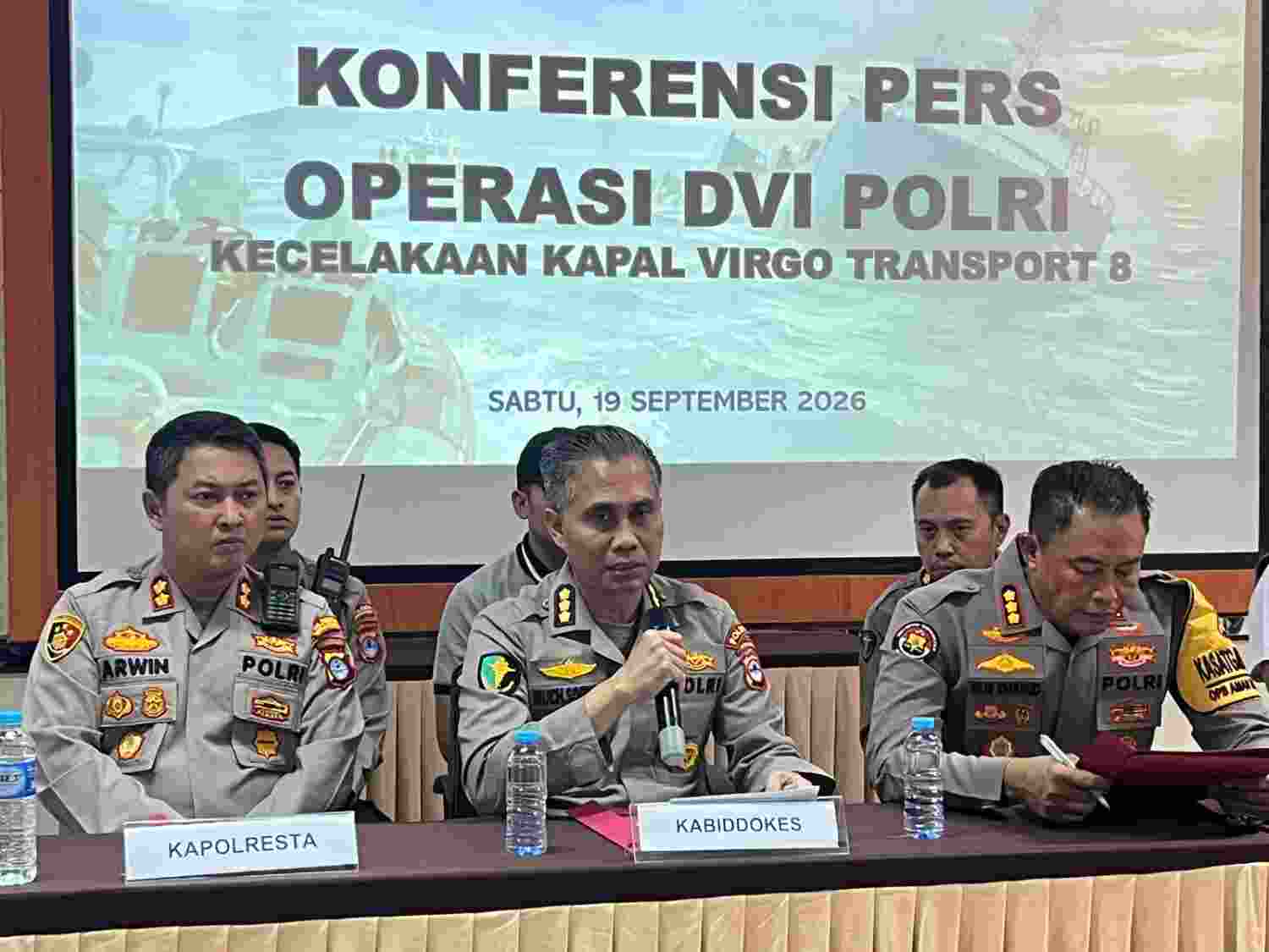 Tim DVI Identifikasi Tiga Jenazah Korban KM Virgo Transport 8, Total Jadi Sembilan