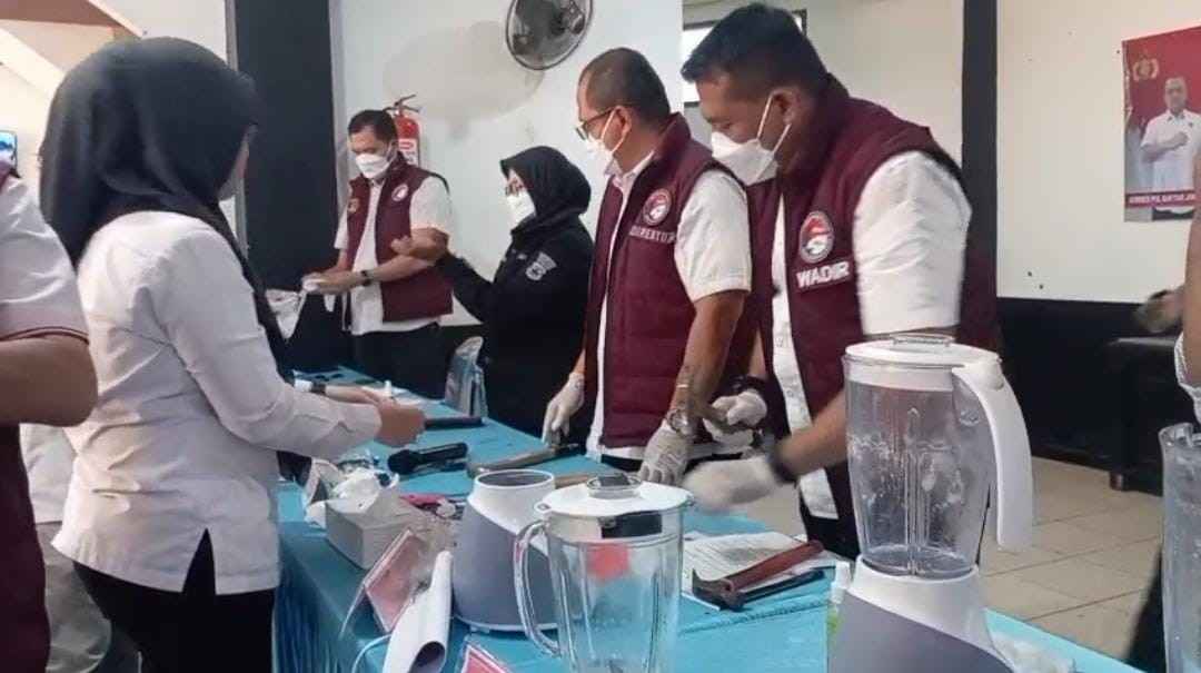 4,3 Kg Sabu dan 1.494 Ekstasi Dimusnahkan, Polda Kalsel Cegah Potensi 23 Ribu Korban