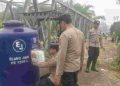 Bantu Kebutuhan Air Warga, Polres HST Salurkan Tandon 1.200 Liter ke Desa Bulayak