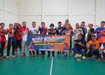 BPBD Balangan Gelar Turnamen Badminton, Perkuat Kekompakan dan Solidaritas Pegawai