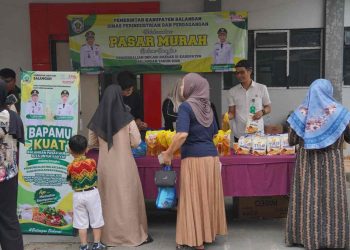 Disperindag Balangan Sediakan Daging Ayam di Pasar Murah Batumandi, Tekan Risiko Inflasi
