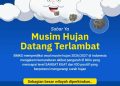 Awal Musim Hujan 2026 Mundur, Puncak Musim Basah Diprediksi Akhir Tahun
