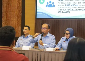 Krisis Air Baku Belum Usai, PAM Bandarmasih Perkuat Distribusi ke Warga