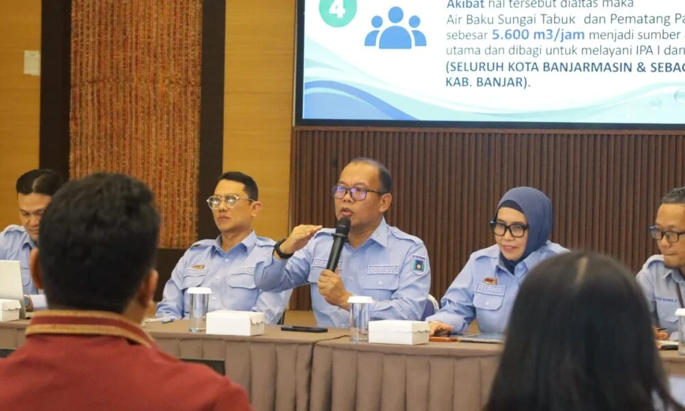 Krisis Air Baku Belum Usai, PAM Bandarmasih Perkuat Distribusi ke Warga