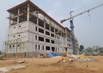Pembangunan Kodam Lambung Mangkurat Melaju, Struktur Lantai 5 Mulai Dikerjakan