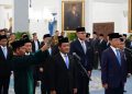 Prabowo Lantik 10 Pejabat Baru, Ini Daftar Menteri dan Wakil Menteri yang Dilantik