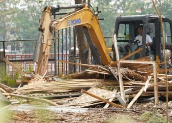 Selesaikan Kewajiban Piutang Rp408 Juta, Kawasan Kampung Ketupat Banjarmasin Mulai Ditertibkan