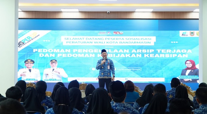 Dorong Budaya Tertib Arsip, Pemko Banjarmasin Perkuat Tata Kelola Dokumen Negara