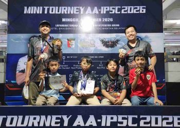 Tembak Reaksi Bawa Siswa SDITQ Imam Syafi’i Banjarmasin Raih Sejumlah Gelar di AA-IPSC 2026