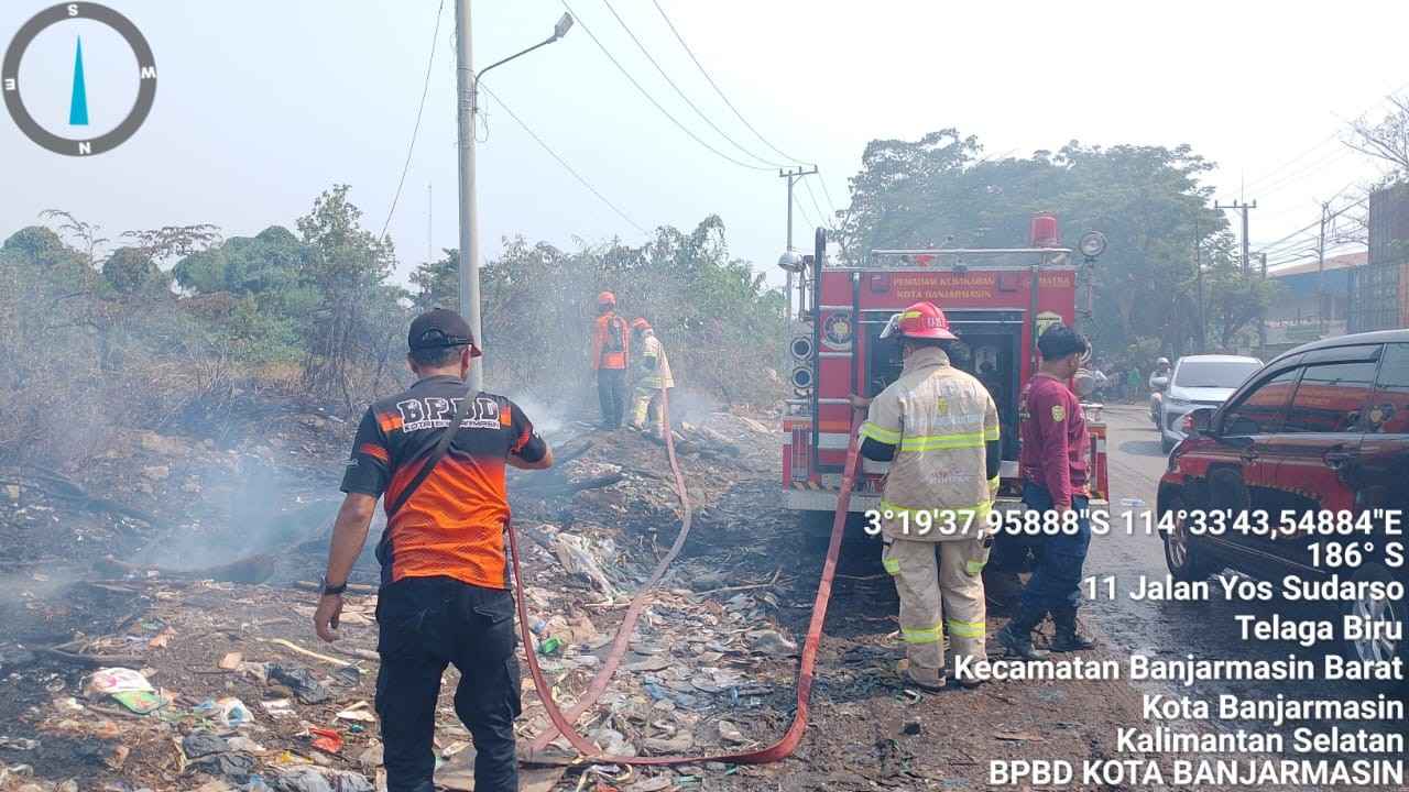 Banjarmasin Hadapi Ancaman Kabut Asap, 71 Kebakaran Lahan Tercatat Sejak Juli