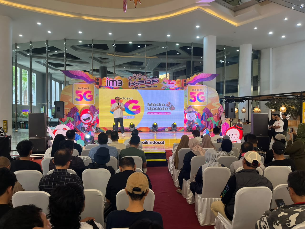 Indosat 5G Resmi Diperkenalkan di Banjarmasin, Teknologi AI Jadi Andalan