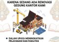 Renovasi Gedung Kantor, Dispersip Kalsel Minta Maaf atas Ketidaknyamanan