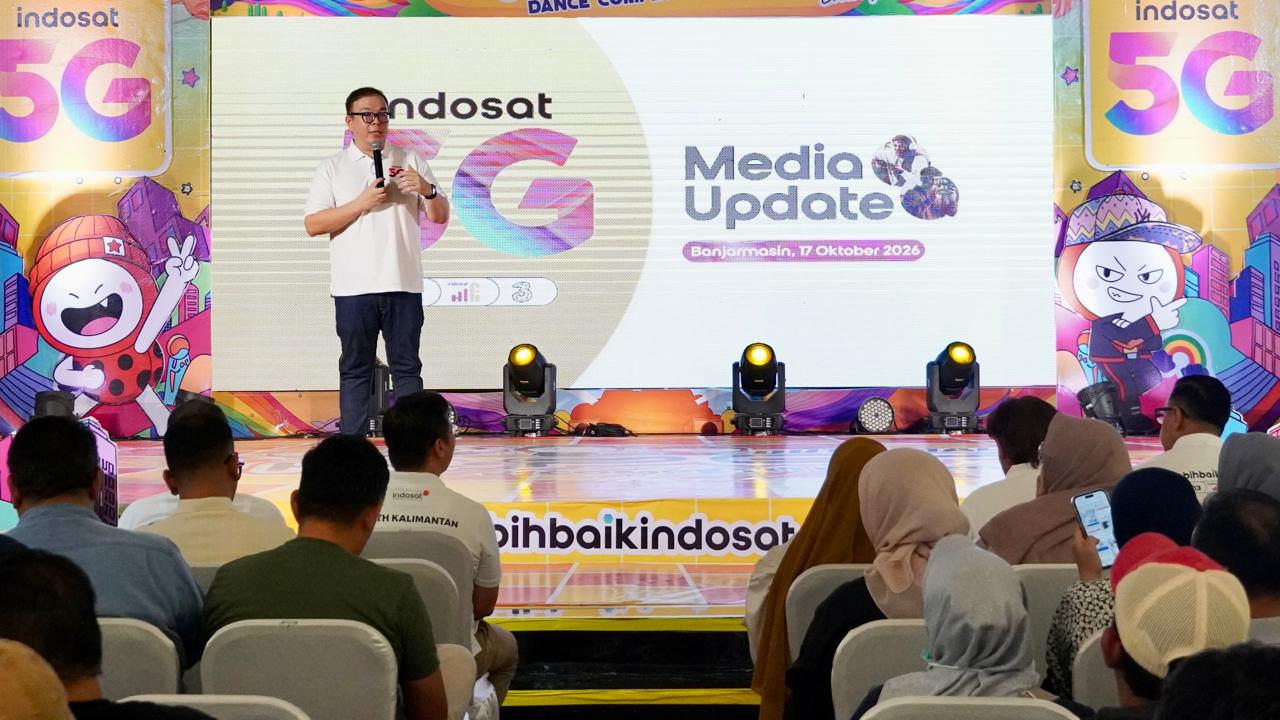Indosat Resmi Hadirkan Jaringan 5G di Banjarmasin dan Banjarbaru