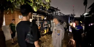 Kebakaran di Tanjung Maya Banjarmasin, Dua Buah Bangunan Hangus Terbakar