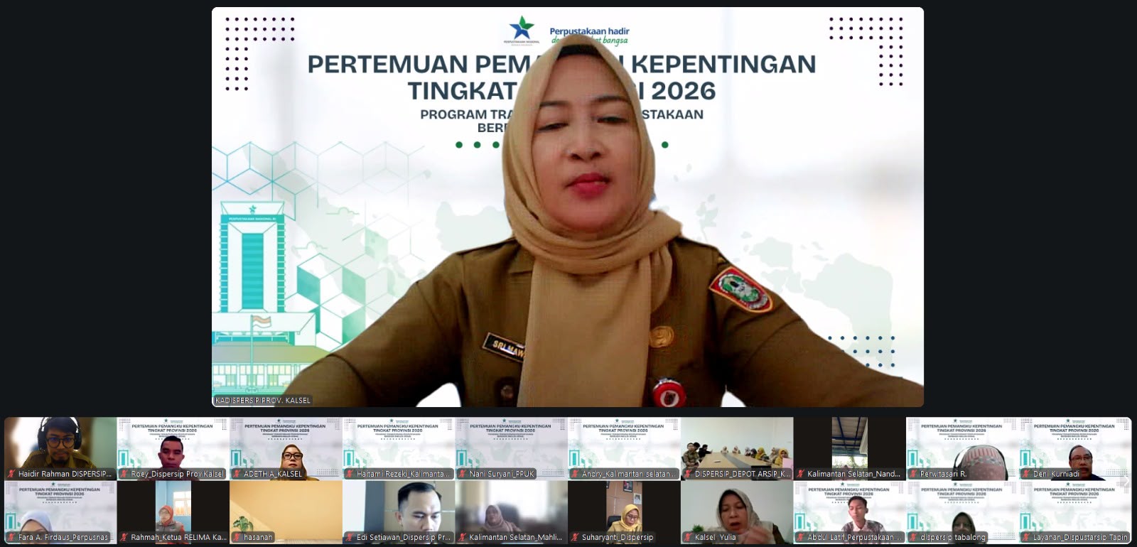 Dispersip Kalsel Perkuat Kolaborasi Lintas Sektor untuk Keberlanjutan Program TPBIS