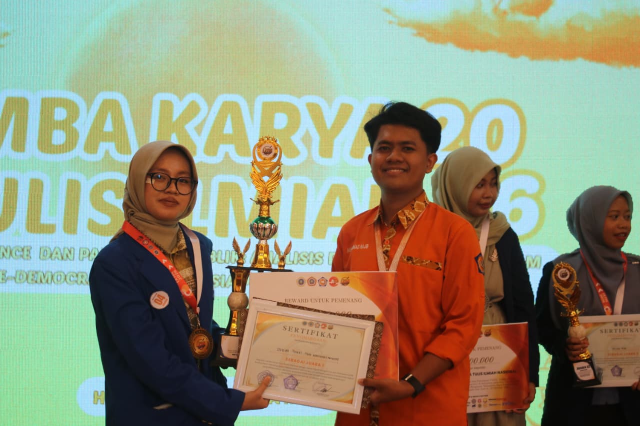 LKTI Nasional 2026 HMP AP FISIP UNISKA MAB Berakhir, Ini Daftar Para Pemenangnya!