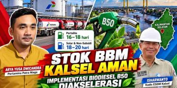 Ketahanan Stok BBM Kalsel Dijamin Aman, Implementasi Biodiesel B50 Diakselerasi