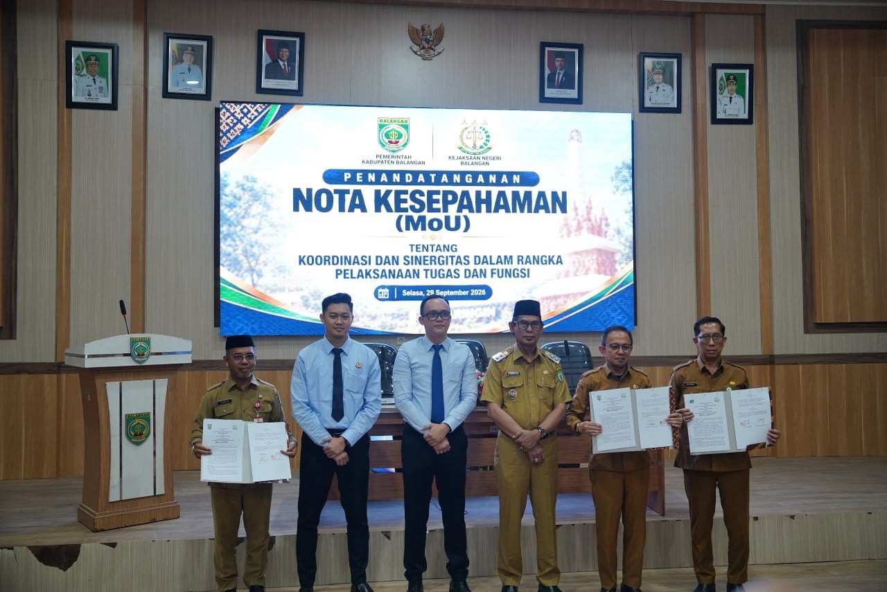 Pemkab Balangan dan Kejari Perkuat Sinergi Hukum di Bidang Perdata dan TUN