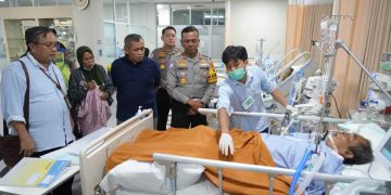 Polri Gratiskan Perawatan Medis Pengemudi Ojol Korban Kecelakaan Blok M