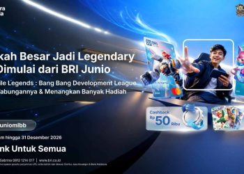 BRI Junio Gandeng Mobile Legends, Tawarkan Kartu Debit Edisi Khusus dan Cashback Rp50 Ribu