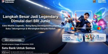 BRI Junio Gandeng Mobile Legends, Tawarkan Kartu Debit Edisi Khusus dan Cashback Rp50 Ribu